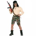 Gespierde Soldaat Rambo kostuum, Nieuw, Ophalen of Verzenden