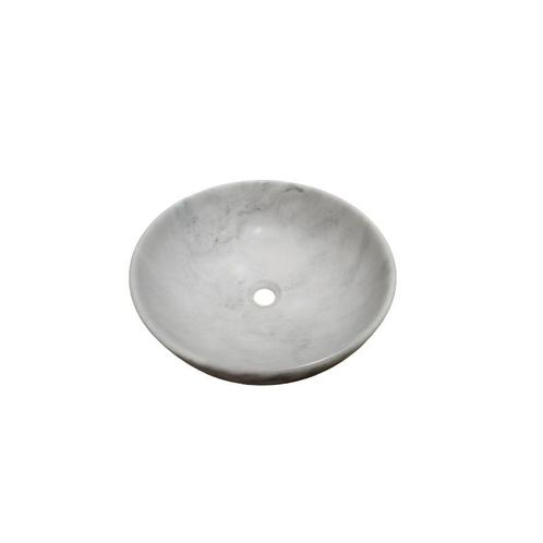 Sani Royal Waskom Rond Marmer Imperial White met, Doe-het-zelf en Verbouw, Sanitair