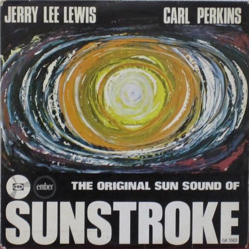 LP gebruikt - Jerry Lee Lewis - nd Carl Perkins â The O., Cd's en Dvd's, Vinyl | Rock, Zo goed als nieuw, Verzenden