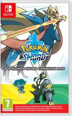 Switch Pokemon Sword + Pokemon Sword Expansion Pass, Spelcomputers en Games, Games | Nintendo Switch, Zo goed als nieuw, Verzenden