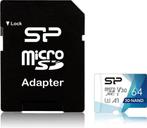 Silicon Power Superior Pro Micro SDHC incl. SD Adapter 64GB, Ophalen of Verzenden, Zo goed als nieuw