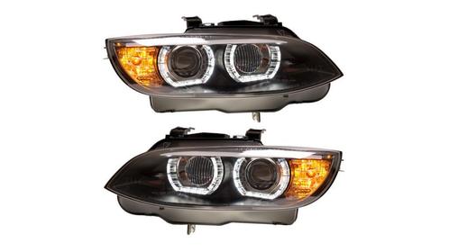 Angel Eyes Wit DTM Style Koplampen BMW 3 Serie E92 E93 B1839, Auto-onderdelen, Verlichting, Nieuw, BMW
