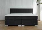 ACTIE! Boxspring Milano 140 200 Zwart, Huis en Inrichting, Verzenden, Zwart, Nieuw, 140 cm