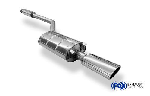 FOX Porsche 944 half systeem bestaande uit achter- en voorde, Auto-onderdelen, Uitlaatsystemen, Nieuw, Verzenden