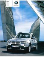 2007 BMW X3 BROCHURE DUITS, Nieuw, BMW, Author