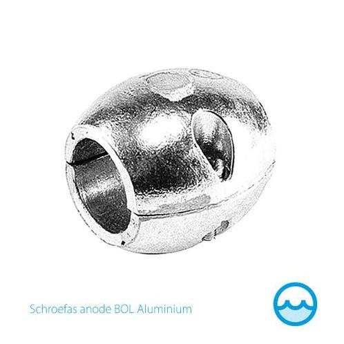 Schroefas anode aluminium bolvormig-Schroefas Anode 35 mm Al, Watersport en Boten, Bootonderdelen, Nieuw, Ophalen of Verzenden