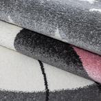 Rond Kindervloerkleed | Kids Leuke Kat | Roze | 120x120 cm, Verzenden, Nieuw