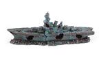 Oorlogschip, scheepswrak 2 delen / Aquariumdecoratie As-0016, Dieren en Toebehoren, Vissen | Aquaria en Toebehoren, Verzenden