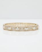 Armband - 14 karaat Geel goud - 5.00ct. tw. Diamant, Sieraden, Tassen en Uiterlijk, Armbanden, Nieuw