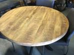 ronde/ovale tafels 100-115-130-140-150 cm 40 tot 70% korting, Nieuw, Eikenhout, 100 tot 150 cm, 100 tot 150 cm