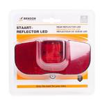 Benson LED fietsachterlicht - Reflector - Inclusief batte..., Fietsen en Brommers, Ophalen of Verzenden, Nieuw