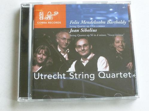 Utrechts String Quartet - Mendelssohn / Sibelius, Cd's en Dvd's, Cd's | Klassiek, Verzenden