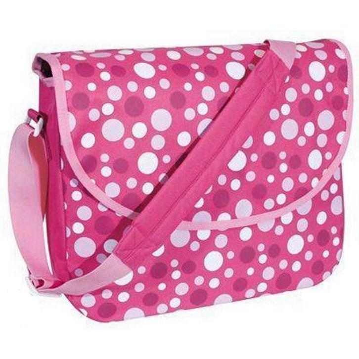 Fast Rider Schoudertas Dots Roze, Fietsen en Brommers, Fietsaccessoires | Fietstassen, Nieuw, Verzenden