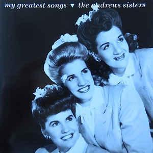 cd - The Andrews Sisters - My Greatest Songs, Cd's en Dvd's, Cd's | Overige Cd's, Zo goed als nieuw, Verzenden