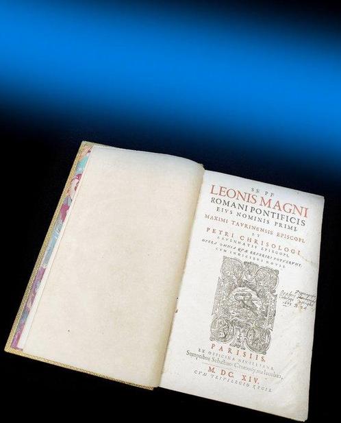 Pope Leo I (391-461) - Leonis Magni (Leo I The Great) - 1614, Antiek en Kunst, Antiek | Boeken en Bijbels