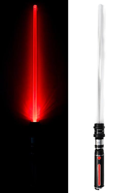 Lightsaber 2.0 66 cm Lichtzwaard Space Star Zwart Handvat Li, Hobby en Vrije tijd, Feestartikelen, Carnaval, Feestartikel, Nieuw