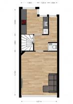 Te Huur 4 Kamer Appartement Schalmeistraat In Maastricht, Huizen en Kamers, Direct bij eigenaar, Limburg, Maastricht, Appartement