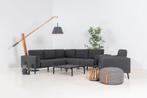 Flow. Doozy hoekbank sooty met loungestoel |, Ophalen of Verzenden, Nieuw