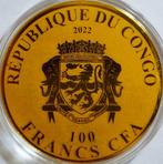 Congo. 100 Francs 2022 Princess Diana - A Legend, Proof,, Postzegels en Munten