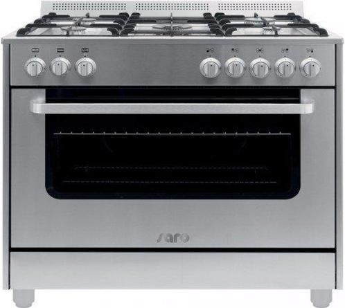 Gasfornuis 5 pits met elektrische oven - TS95C61LX, Zakelijke goederen, Horeca | Keukenapparatuur, Nieuw in verpakking, Verzenden