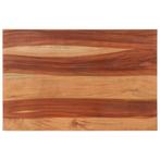 vidaXL Tafelblad 15-16 mm 60x90 cm massief acaciahout, Verzenden, Nieuw