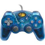 PS2 Controller Dualshock 2 - (Transparant) Blauw -, Spelcomputers en Games, Spelcomputers | Sony PlayStation Consoles | Accessoires