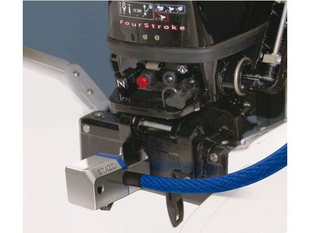 Stazo Smartlock QL Buitenboordmotorslot met 5 meter lasso, Watersport en Boten, Buiten- en Binnenboordmotoren, Ophalen of Verzenden
