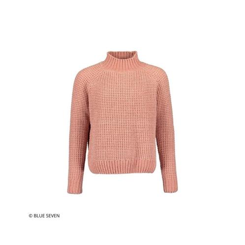 Meisjes chenille trui - lange mouwen - rosa - maat: 140 -, Kinderen en Baby's, Kinderkleding | Overige, Nieuw, Verzenden