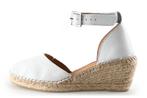 Manfield Espadrilles in maat 41 Wit, Kleding | Dames, Schoenen, Verzenden, Wit, Zo goed als nieuw, Manfield