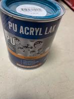 Hornbach PU Acryl lak 750ml turquoise, Doe-het-zelf en Verbouw, Verf, Beits en Lak, Ophalen of Verzenden, Nieuw, Overige kleuren