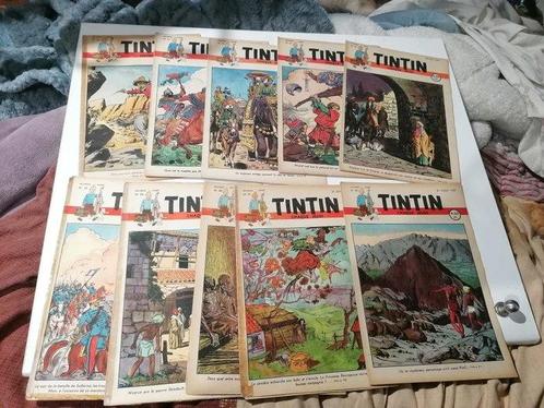 Tintin (magazine) - 2eme année Tintin - 10 Album - Eerste, Boeken, Stripboeken