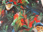 Kijk in de Jungle – Katoenen fluweel met exotische charme -