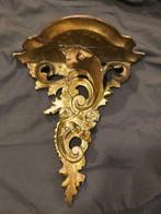 Wandrek - Hout - Antieke grote gouden plank