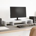 vidaXL Monitorstandaard verstelbaar 80x24x10,5 cm bewerkt, Verzenden, Nieuw