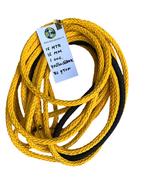 Yellow-Shark Touw 15MTR 16MM 1 Oog 4Ton Meertouw / Liertouw, Watersport en Boten, Verzenden, Nieuw