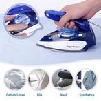 Stoomstrijkijzer - strijkijzer - Inklapbaar - 1100W - Paars, Verzenden, Zo goed als nieuw