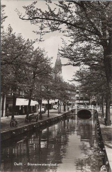 DELFT - Binnenwatersloot, Verzamelen, Ansichtkaarten | Nederland, Verzenden
