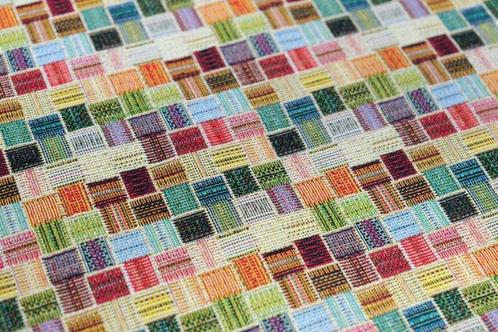 GOBELIN-stof met een exclusief multicolor patroon - Textiel, Antiek en Kunst, Antiek | Kleden en Textiel