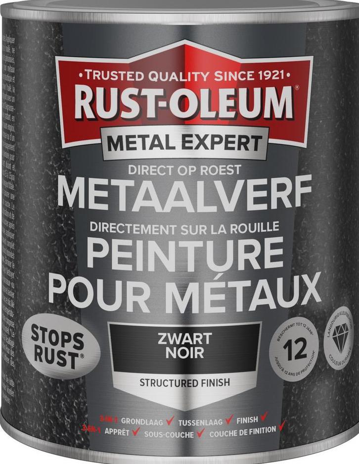Rust oleum metal expert metaalverf direct op roest structuur, Doe-het-zelf en Verbouw, Verf, Beits en Lak, Nieuw, Verzenden