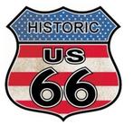 Historic route 66 reclamebord, Verzamelen, Ophalen of Verzenden, Nieuw