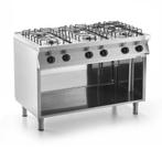 Gasfornuis Met Onderstel | 6 Pit | 1200x700x(H)850mm Saro, Verzenden, Nieuw in verpakking