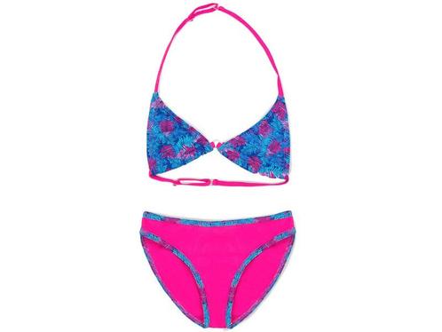 Meisjes Bikini - Palmblad - Roze/Blauw, Kinderen en Baby's, Kinderkleding | Schoenen en Sokken, Verzenden