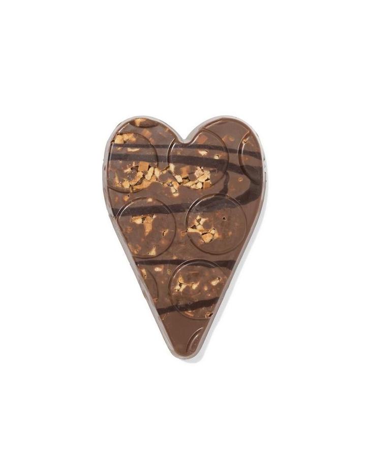 HEMA Chocoladehart melk stroopwafel zeezout 125g, Diversen, Sinterklaas, Nieuw, Verzenden