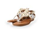 Notre-V Sandalen in maat 38 Goud | 10% extra korting, Kleding | Dames, Schoenen, Notre-V, Overige kleuren, Verzenden, Nieuw