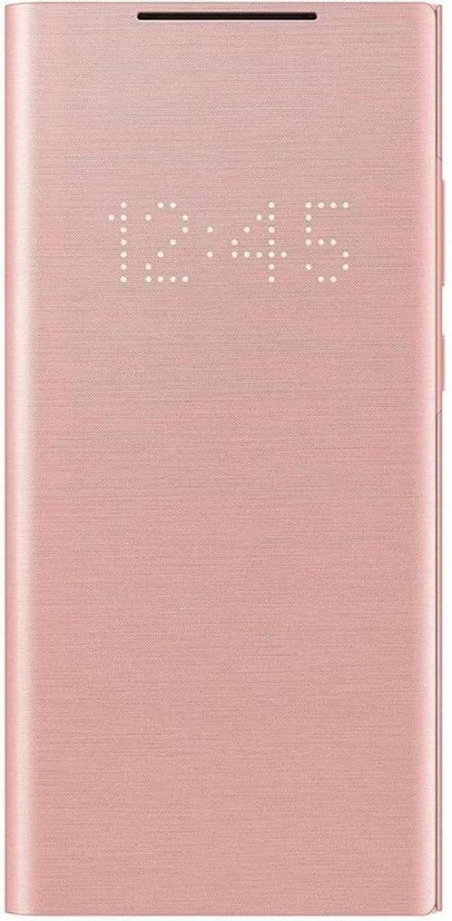 Samsung LED View Cover - voor Samsung Galaxy Note 20 - Brons, Telecommunicatie, Mobiele telefoons | Hoesjes en Frontjes | Overige merken