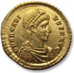 Romeinse Rijk. Arcadius (383-408 n.Chr.). Goud Solidus,