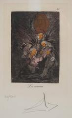Salvador Dali (1904-1989) - Caprices de Goya : Gloutonnerie, Antiek en Kunst