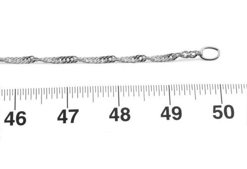 Zonder Minimumprijs - Ketting - 18 karaat Witgoud, Sieraden, Tassen en Uiterlijk, Antieke sieraden