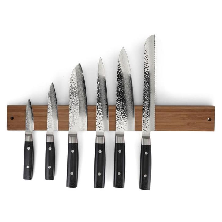 Yaxell Zen Messenset – 7-delig – Magnetische Messenstrip, Huis en Inrichting, Keuken | Bestek, Bestekset, Nieuw, Overige materialen