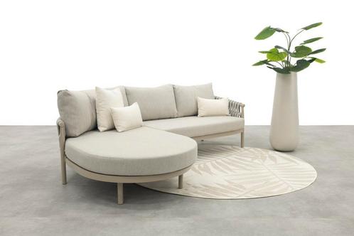 Taste Catalana loungebank chaise longue (rechts) - Latte, Tuin en Terras, Tuinsets en Loungesets, Nieuw, Overige materialen, Verzenden